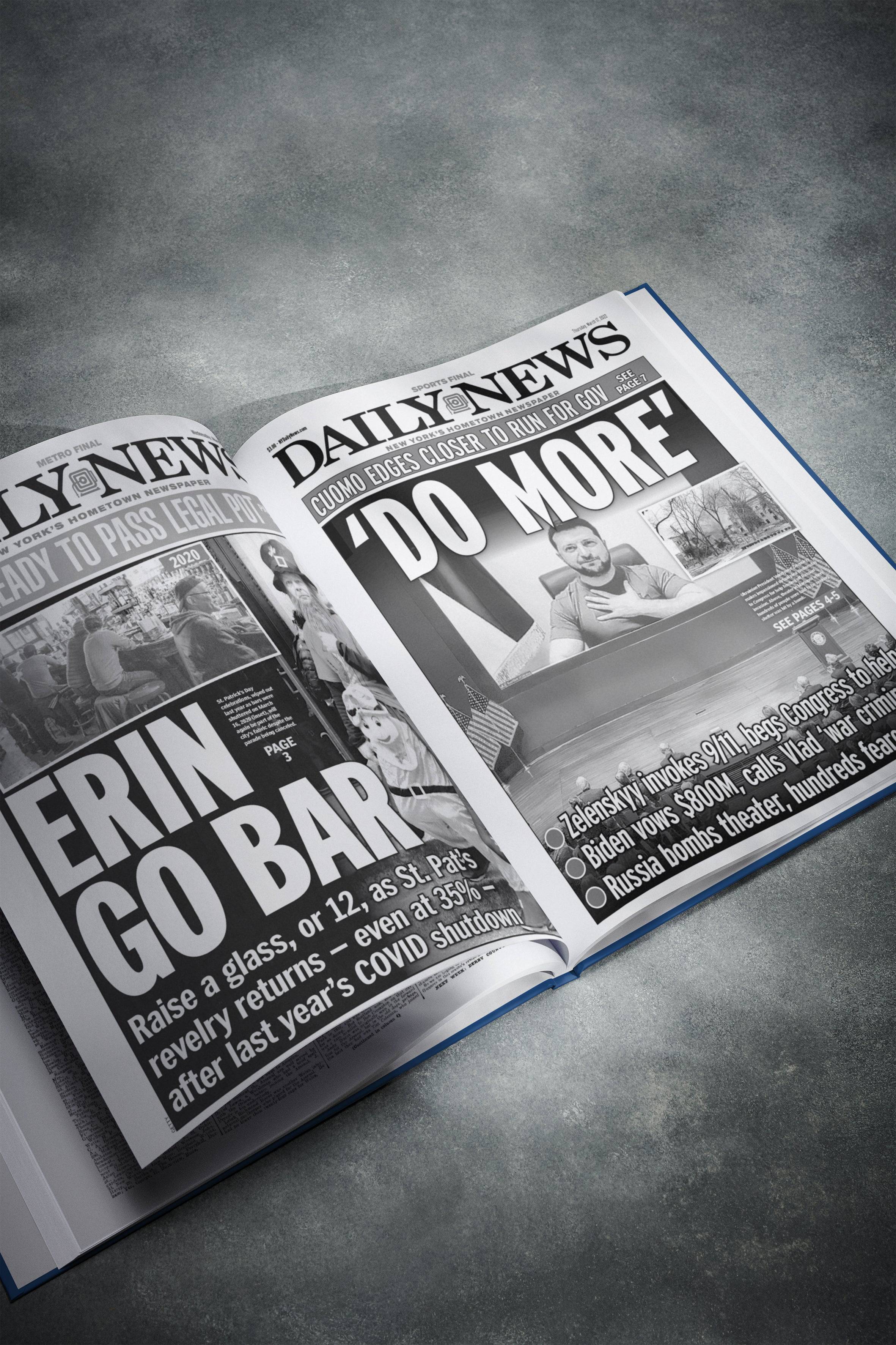40th Milestone Birthday Newspaper Book New York Daily News Edition - Image 5