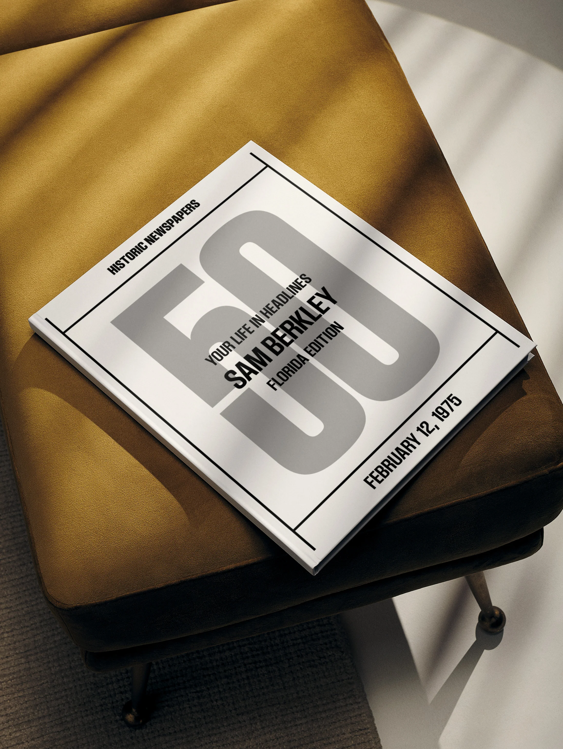 Personalized Birthday Newspaper Book Florida Edition - Image 5