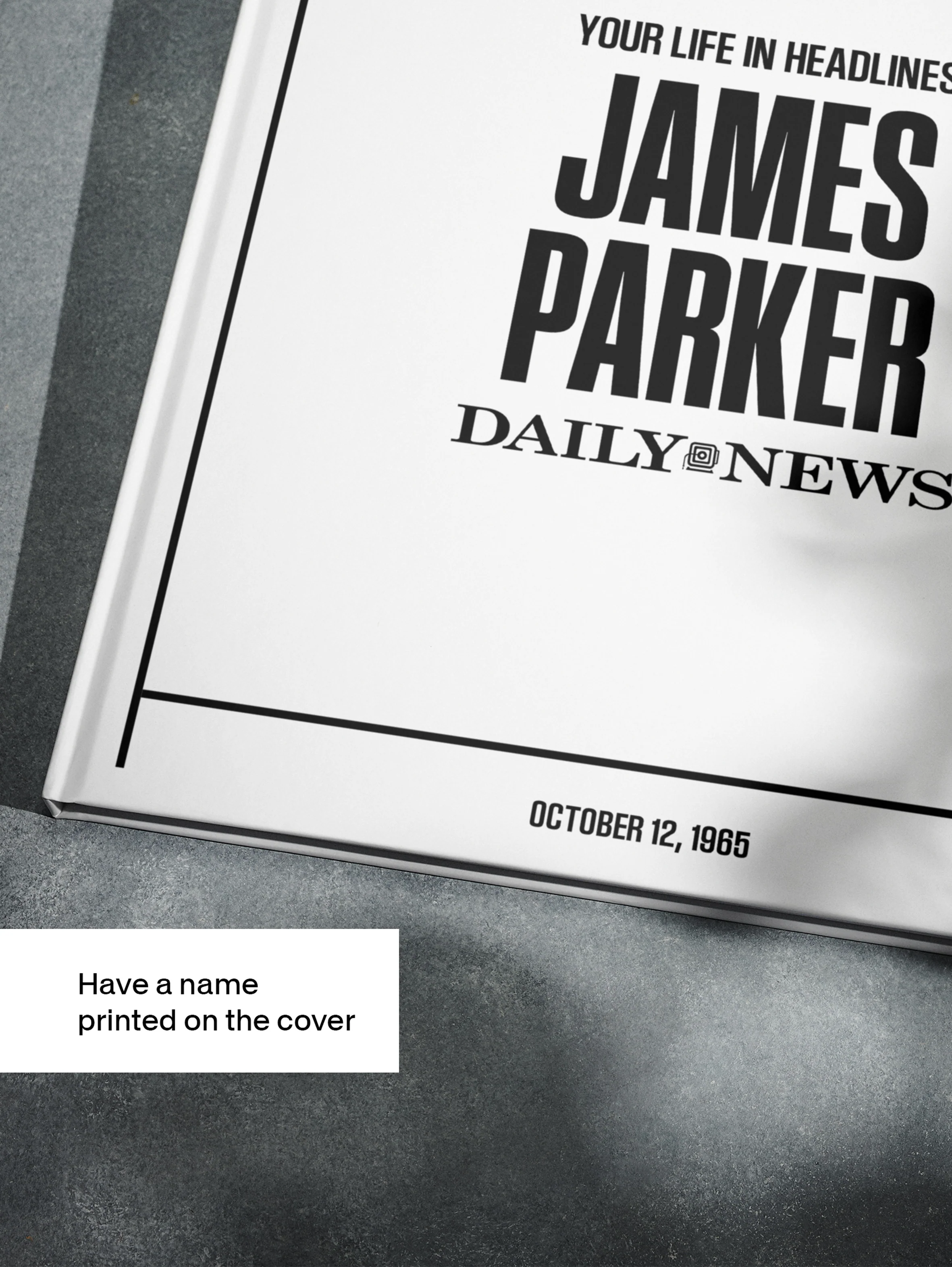 Personalized Birthday Newspaper Book New York Daily News Edition - Image 8