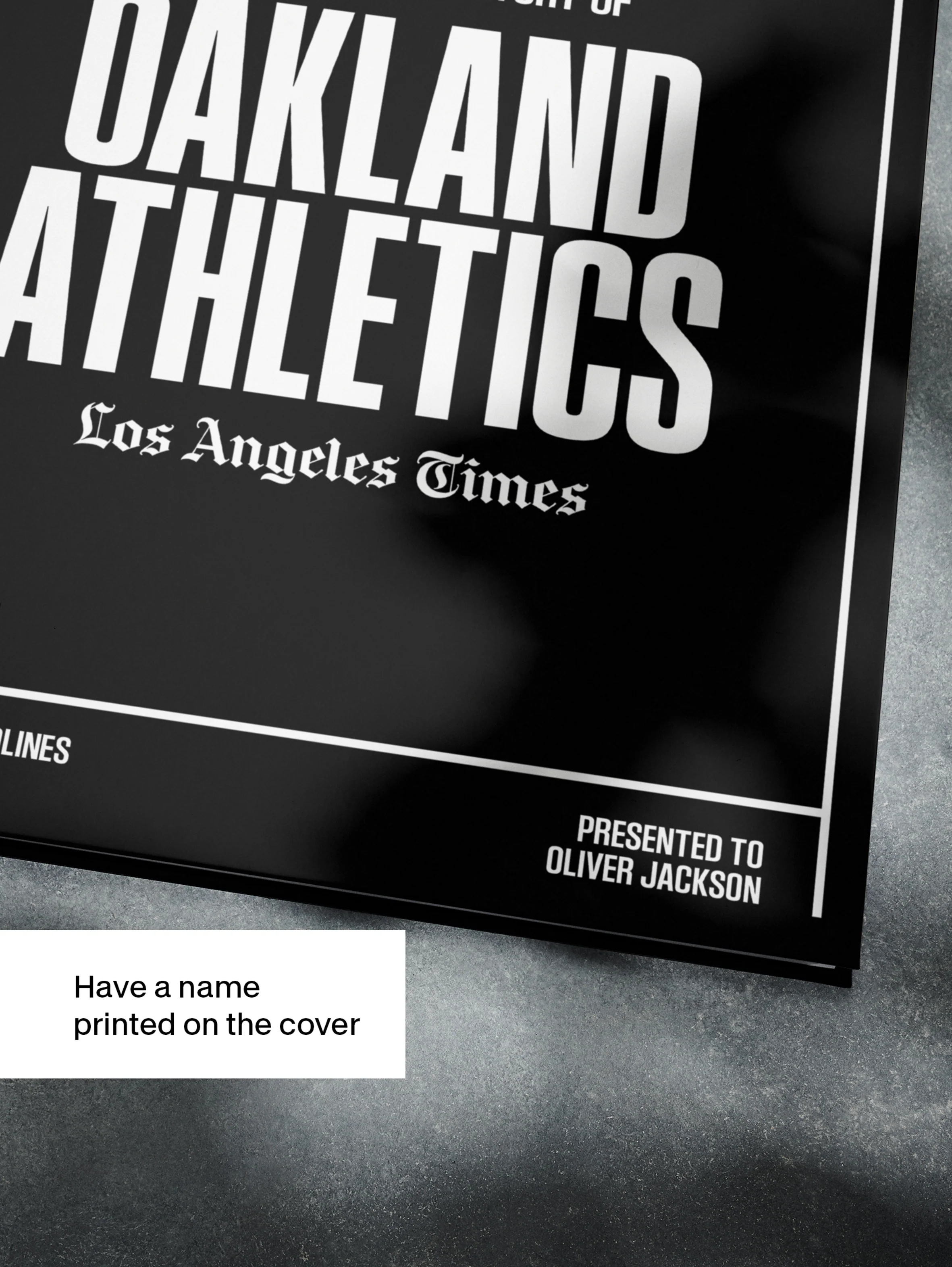 The Baseball History of Oakland Athletics Los Angeles Times Edition - Image 4