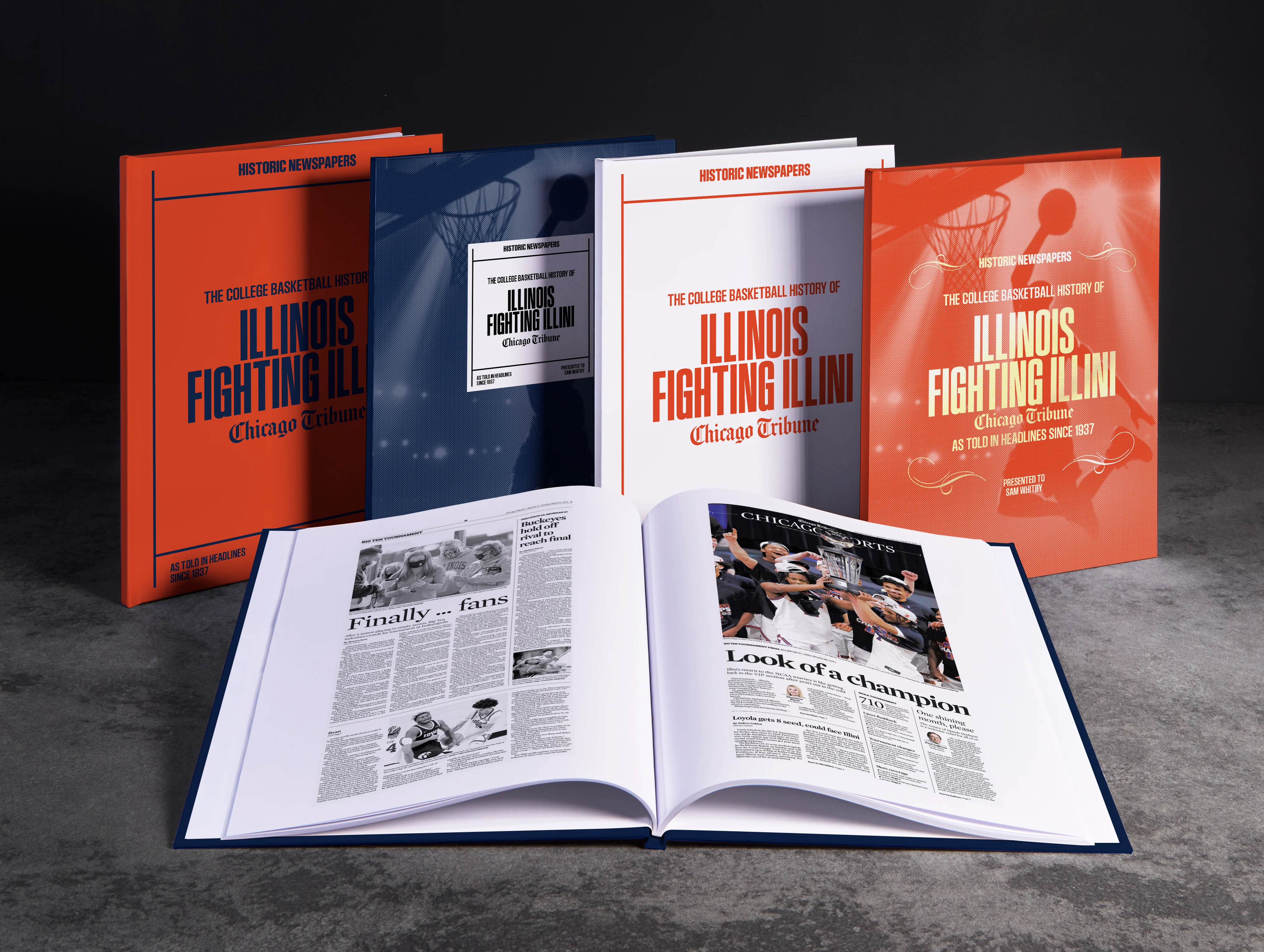 The College Basketball History of Illinois Fighting Illini Chicago Tribune Edition