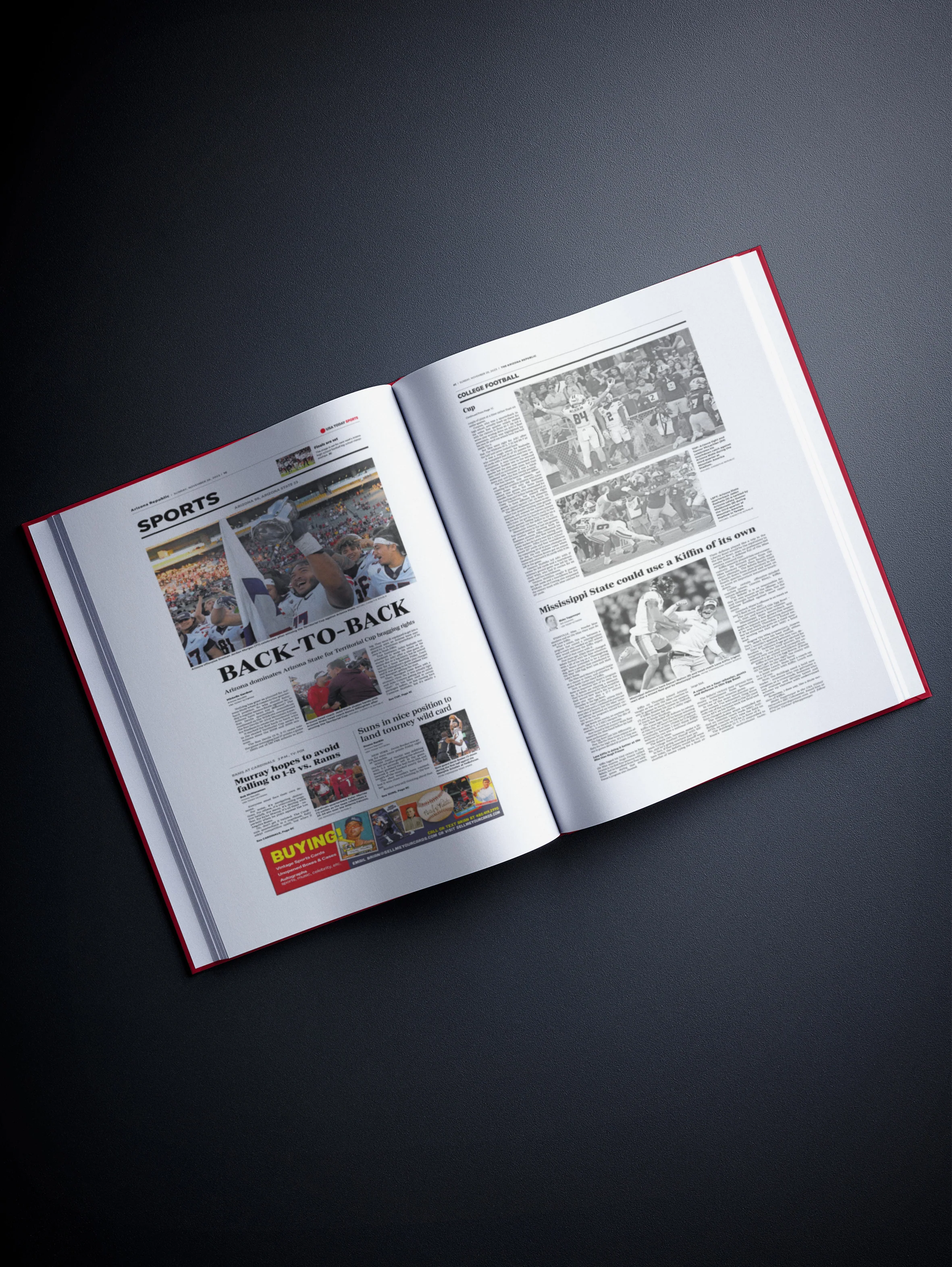 The College Football History of Arizona Wildcats Book - Image 9