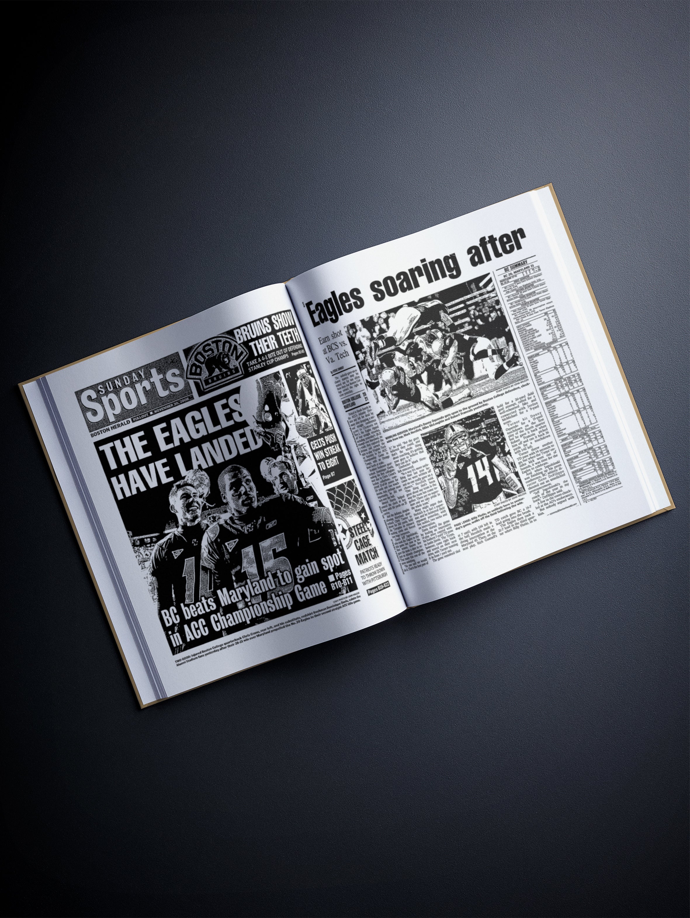 The College Football History of Boston College Eagles Boston Herald Edition - Image 5