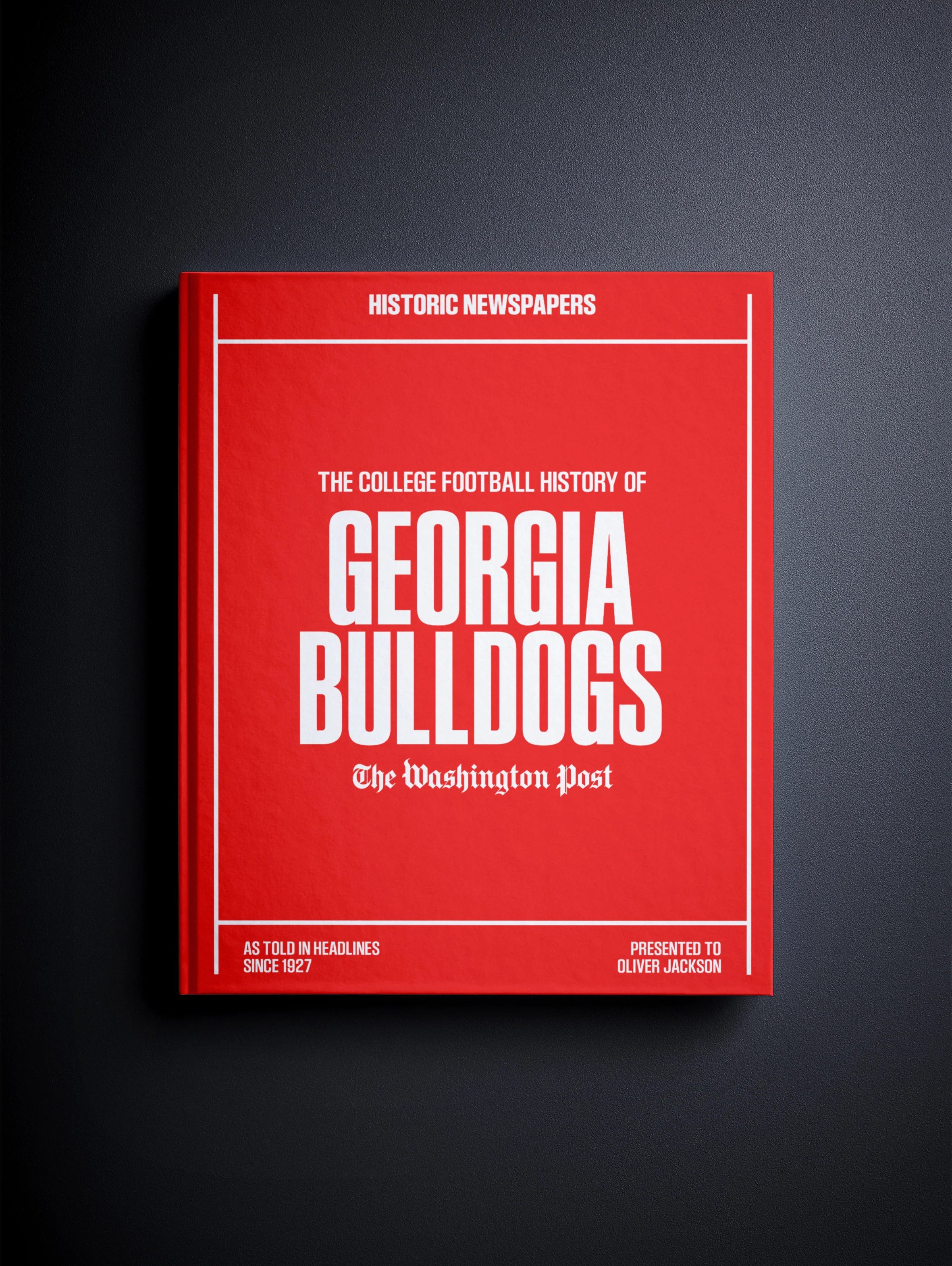The College Football History of Georgia Bulldogs Washington Post Edition