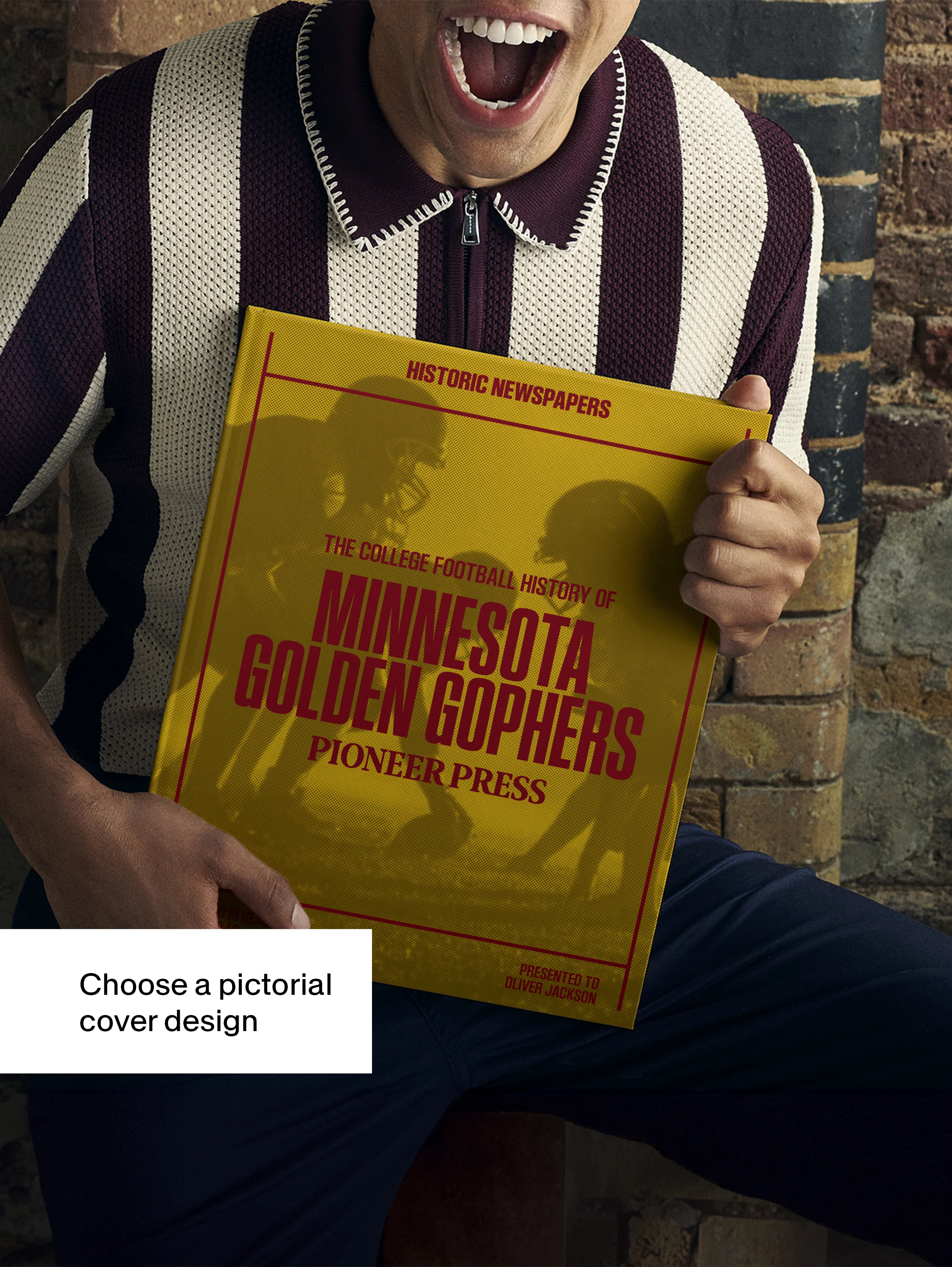 The College Football History of Minnesota Golden Gophers Pioneer Press Edition - Image 2