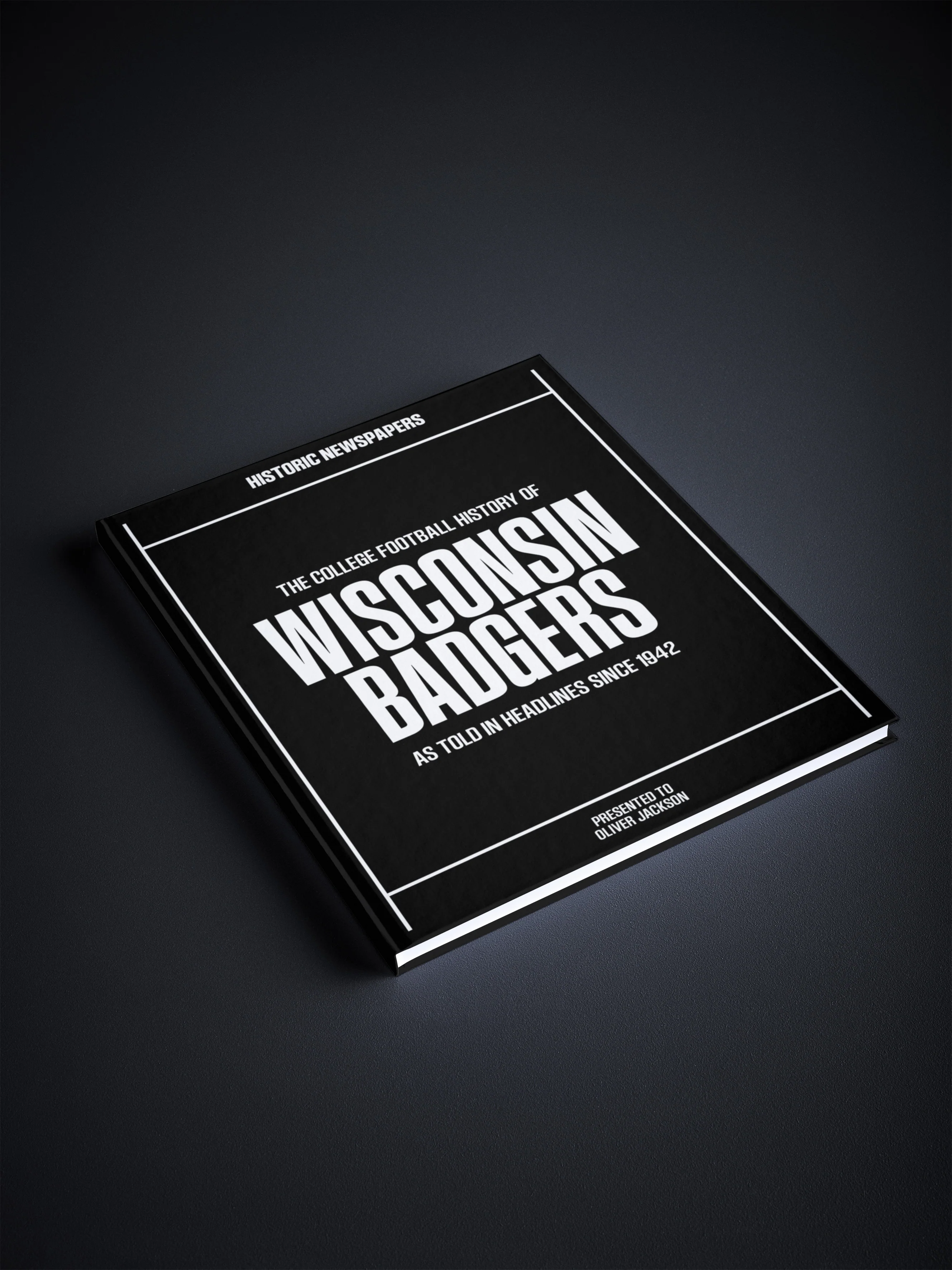 The College Football History of Wisconsin Badgers Book - Image 10