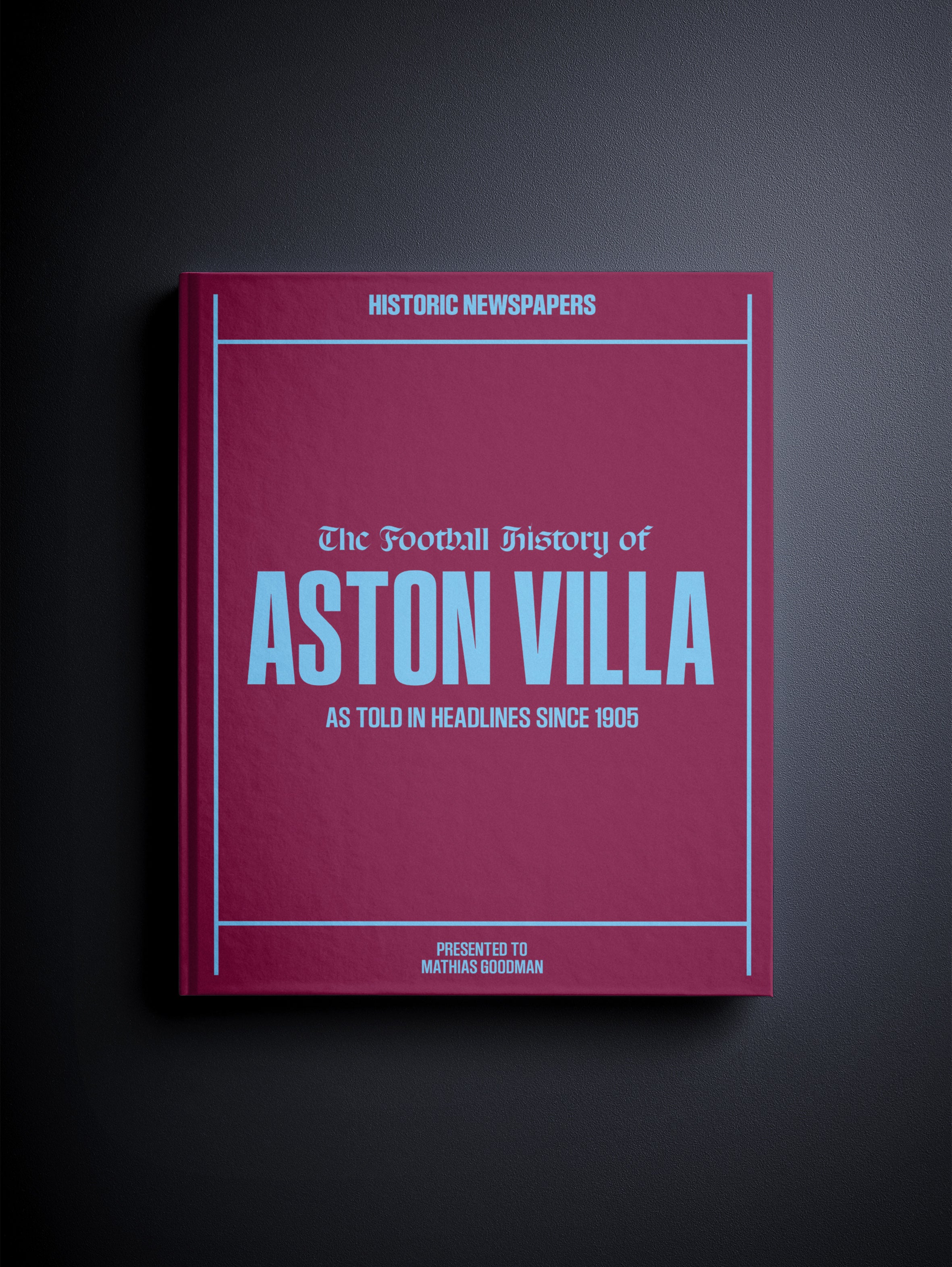 The Football History of Aston Villa Book - Image 3