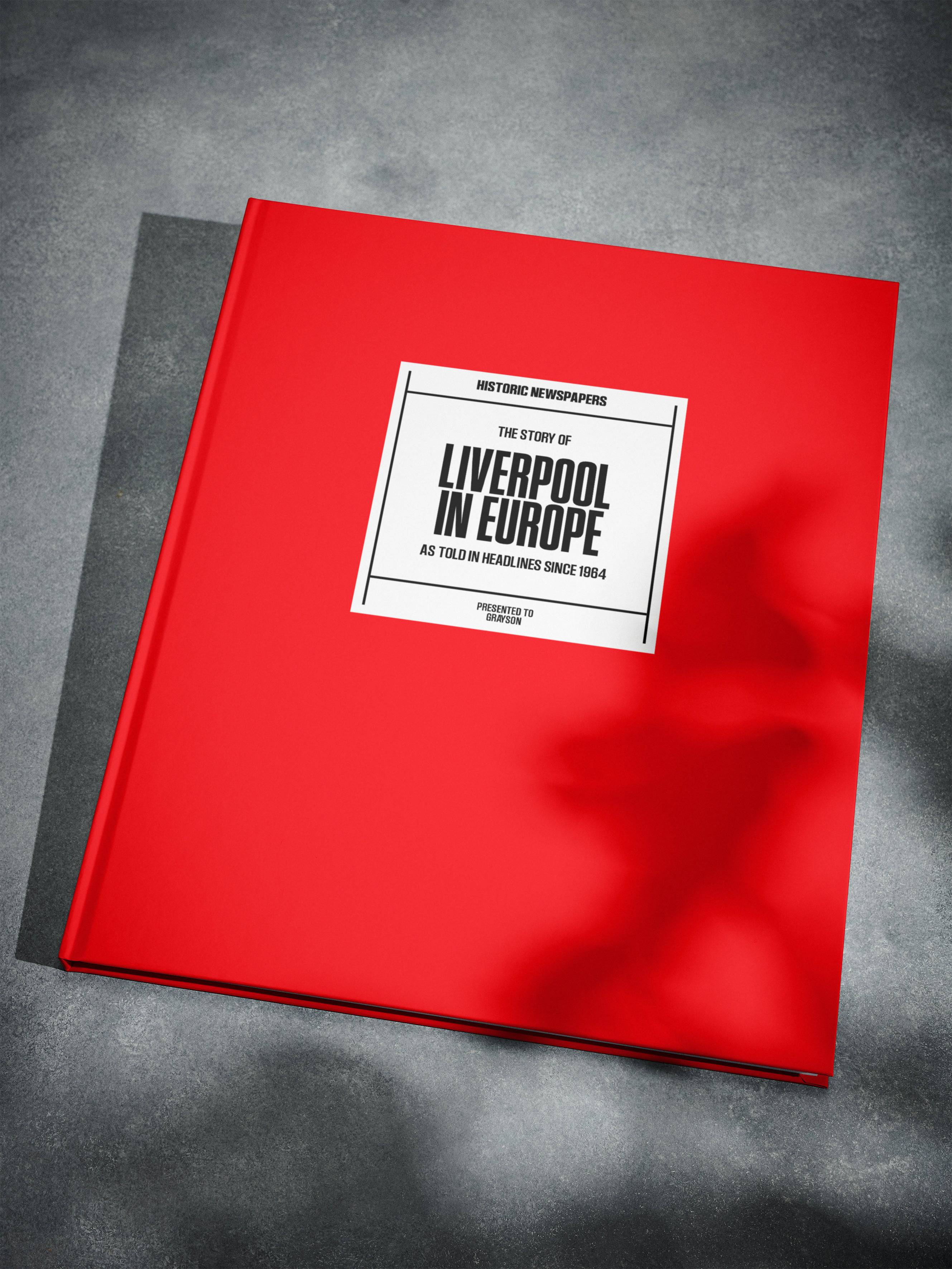 The Football History of Liverpool in Europe Book - Image 3