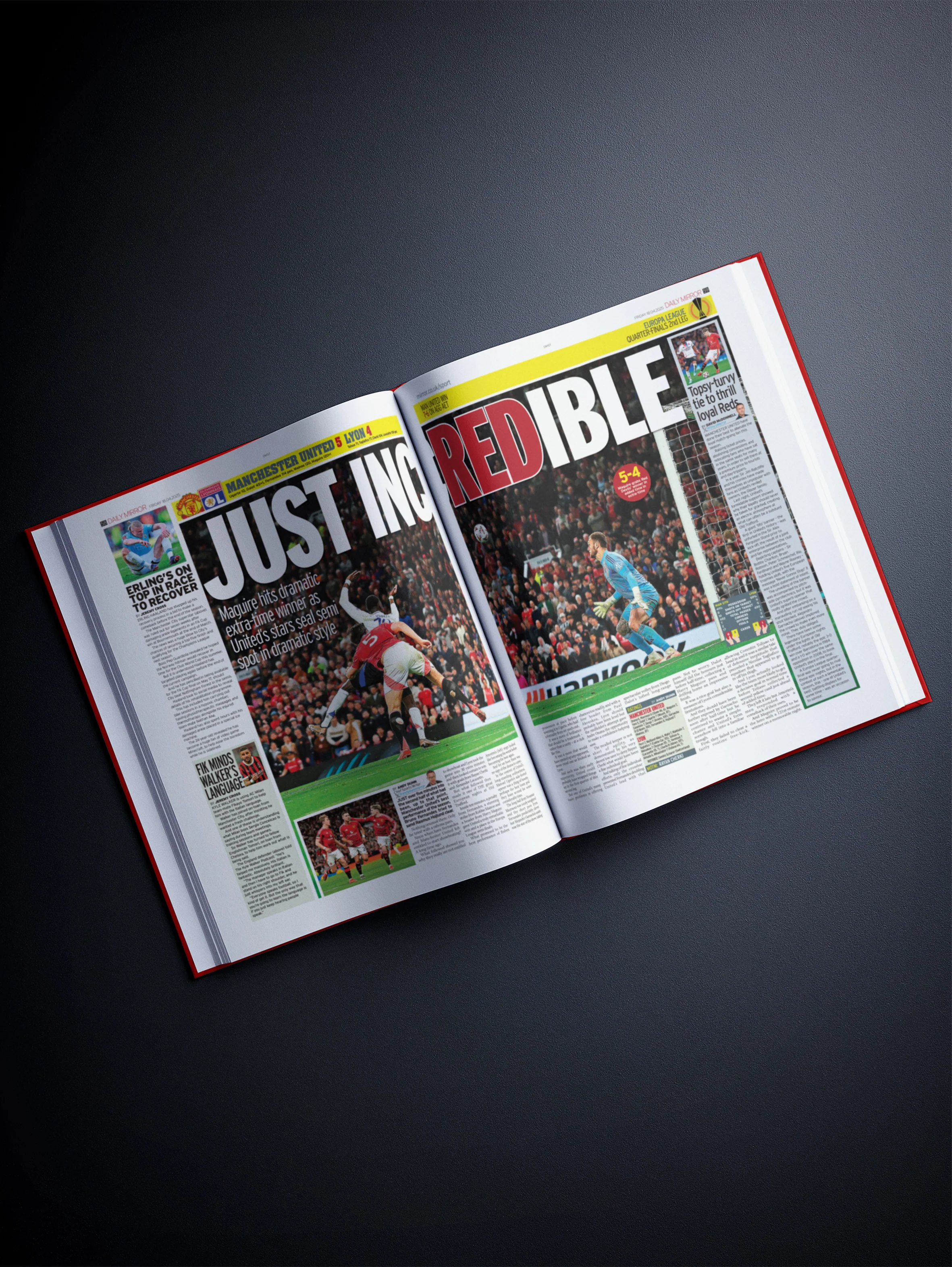 The Football History of Manchester United Book - Image 6
