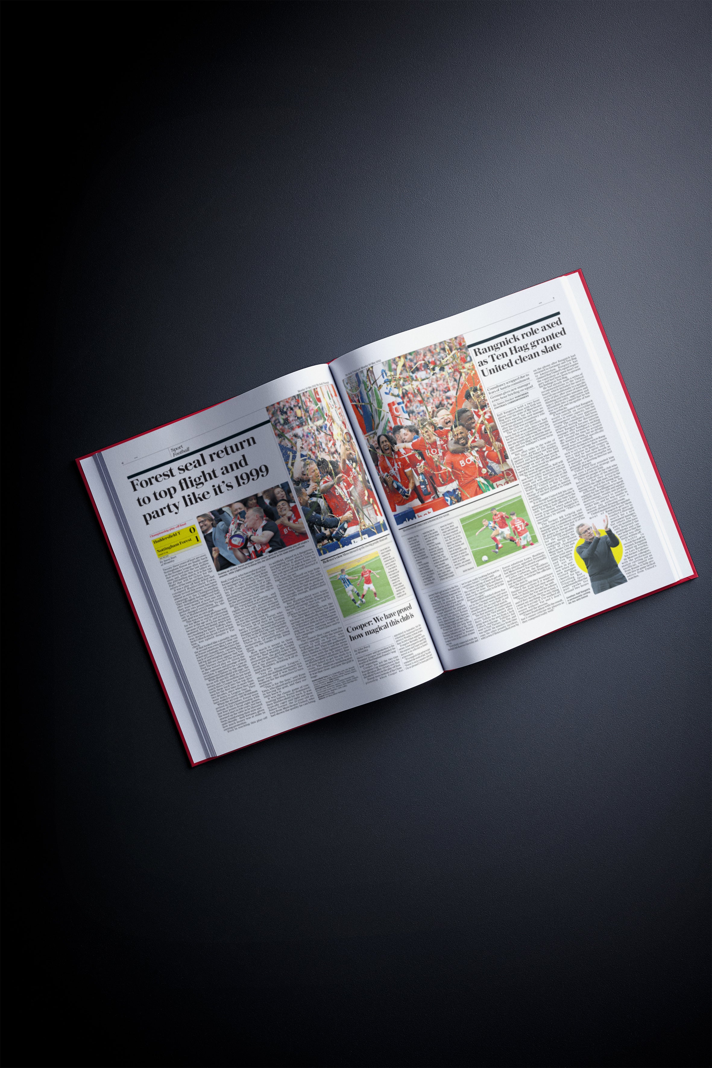 The Football History of Nottingham Forest Telegraph Edition - Image 2