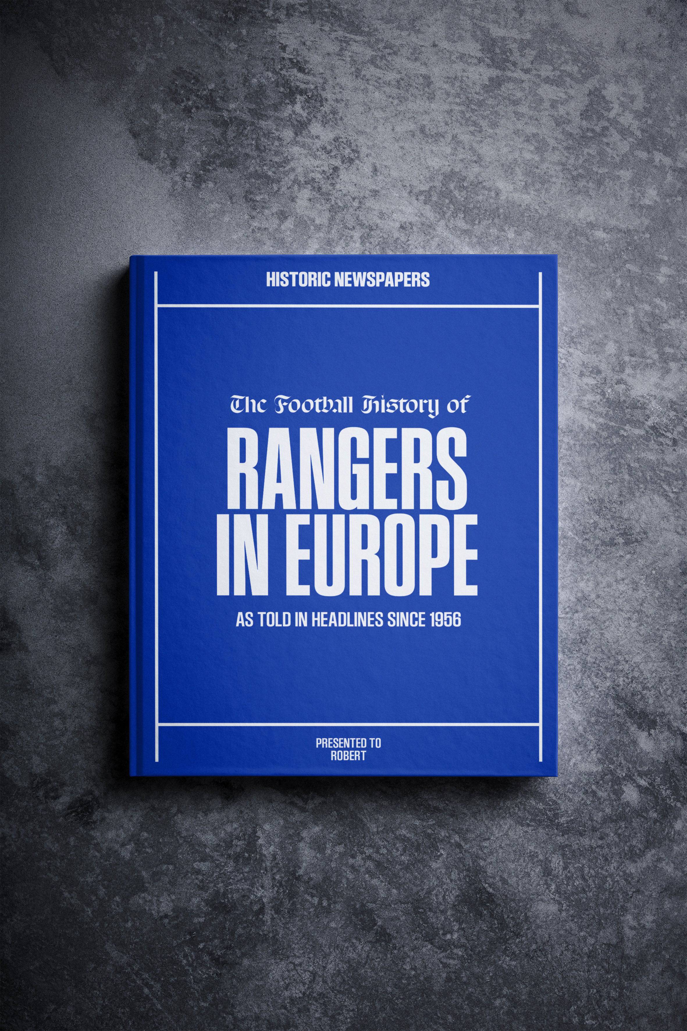 The Football History of Rangers in Europe Book - Image 4