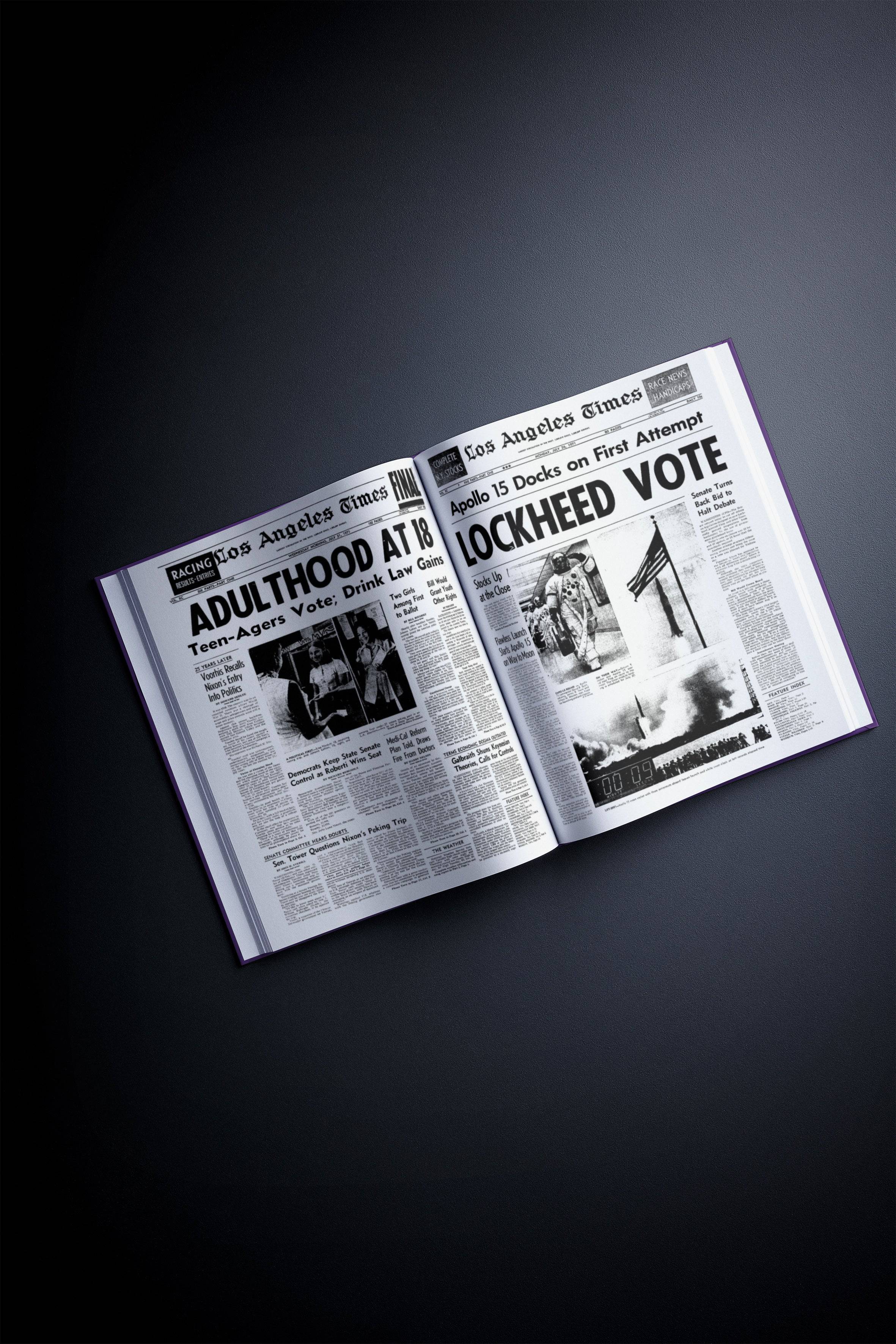 The History of 1970s Los Angeles Times Edition Book - Image 2