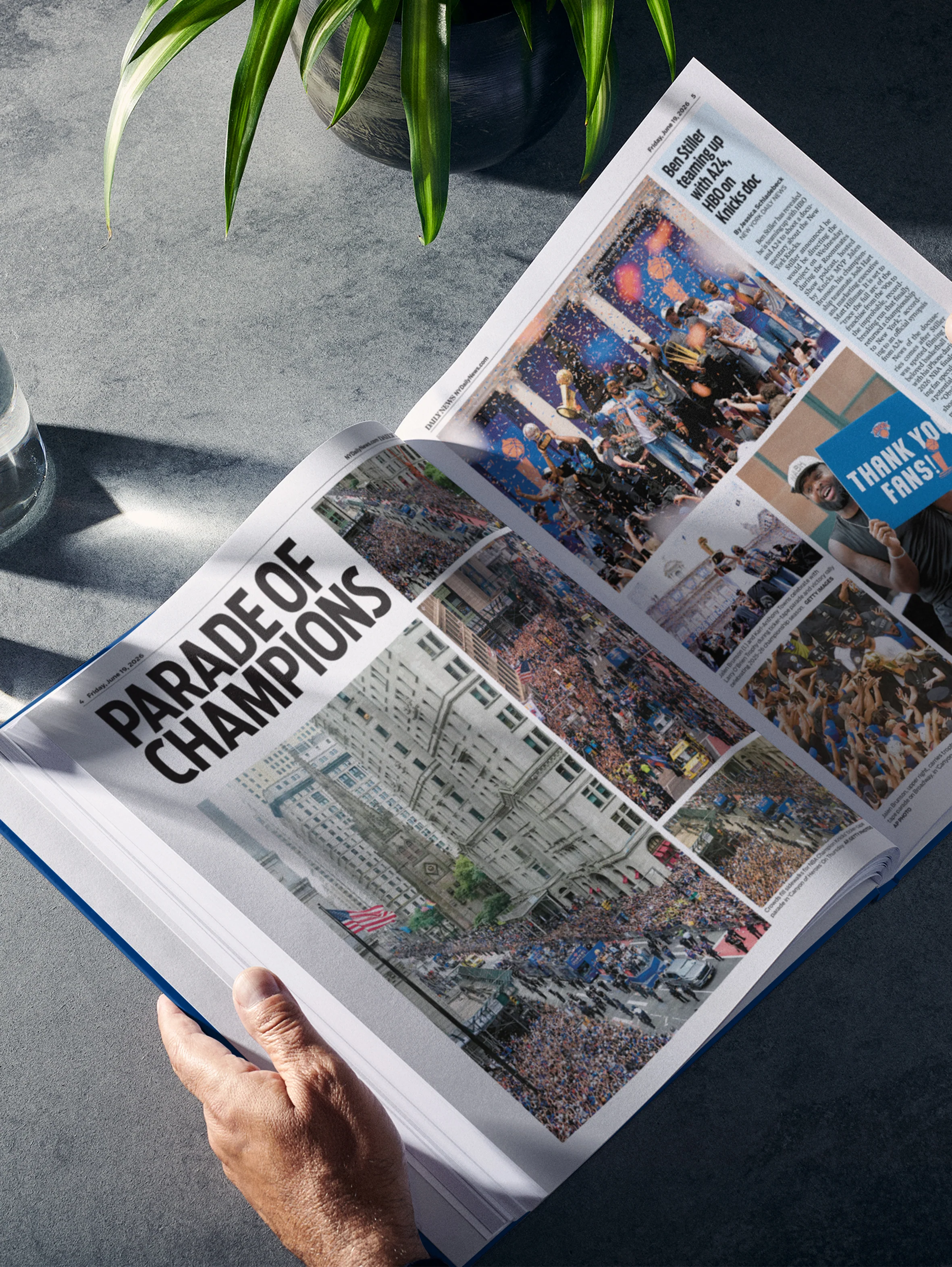 The Story of New York Knicks '26 Champions New York Daily News Edition - Image 4
