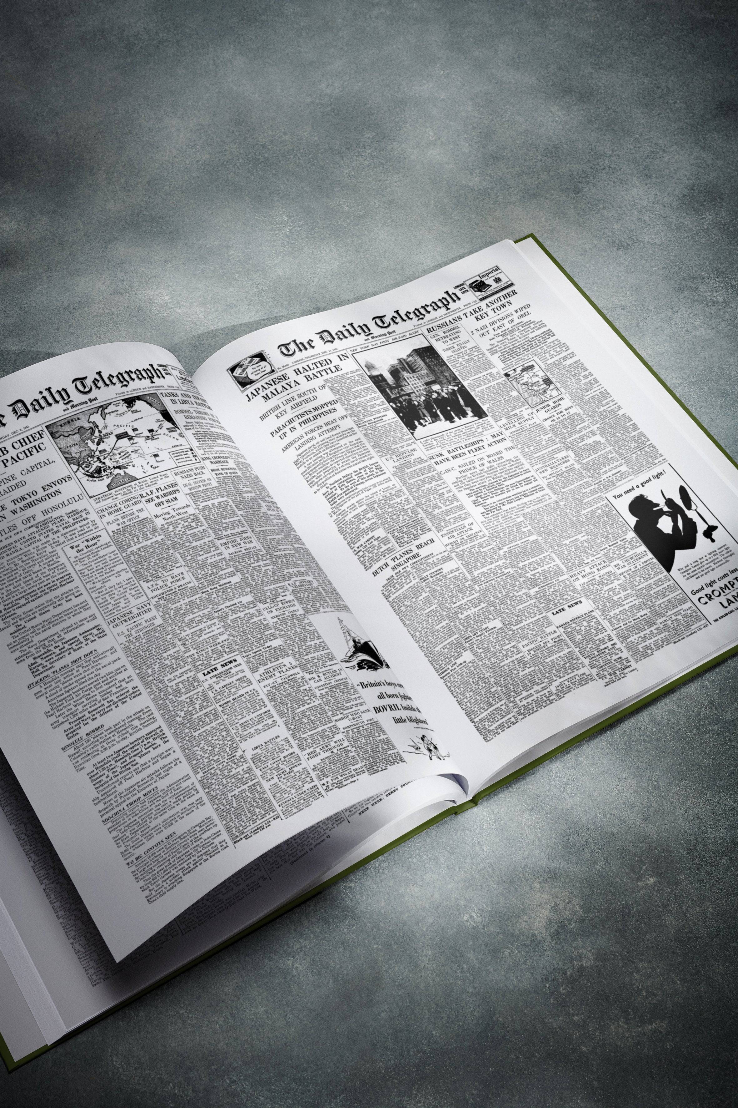 The Story of World War II Telegraph Edition Book - Image 2