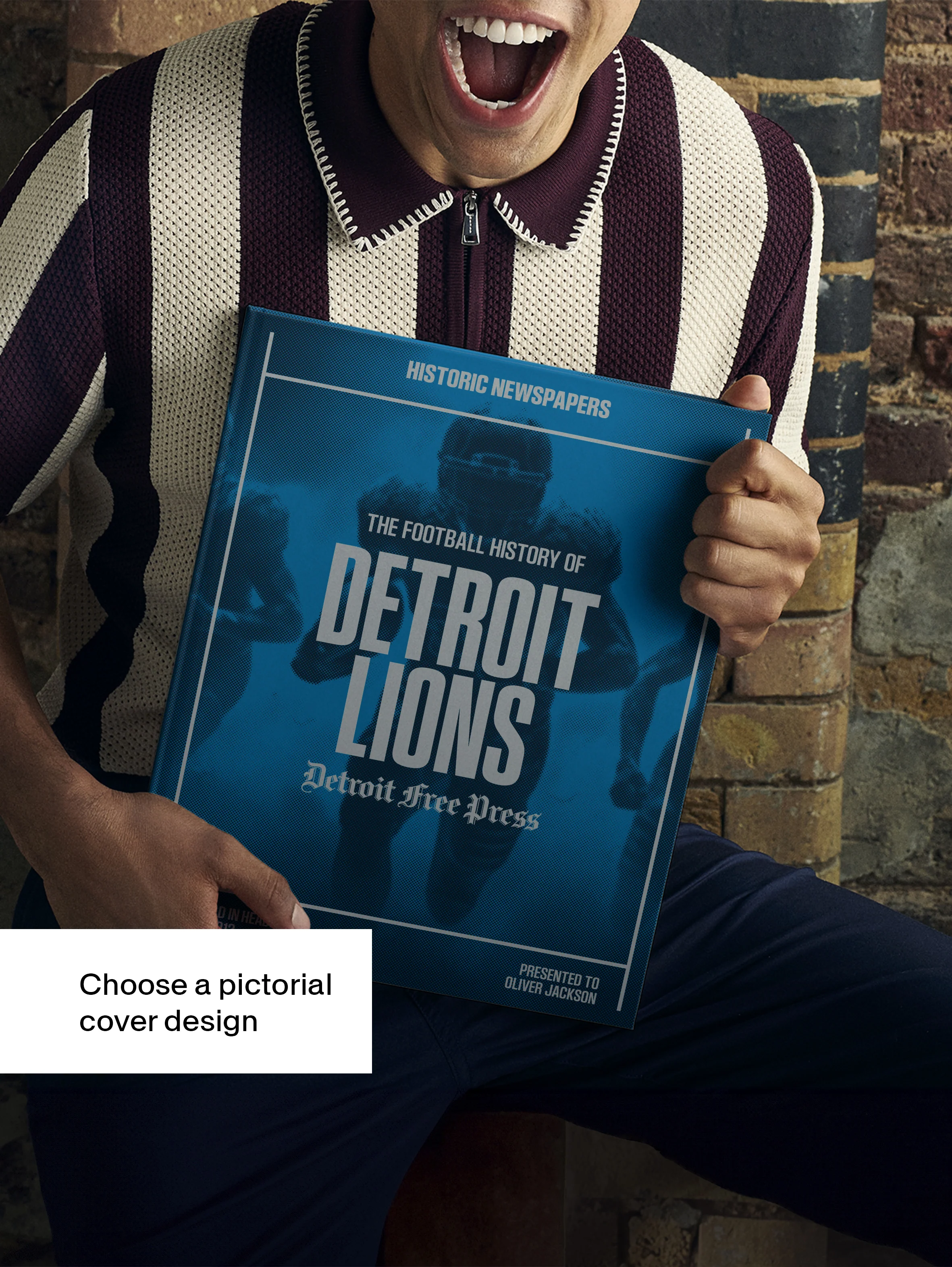 The Football History of Detroit Lions Detroit Free Press Edition - Image 3