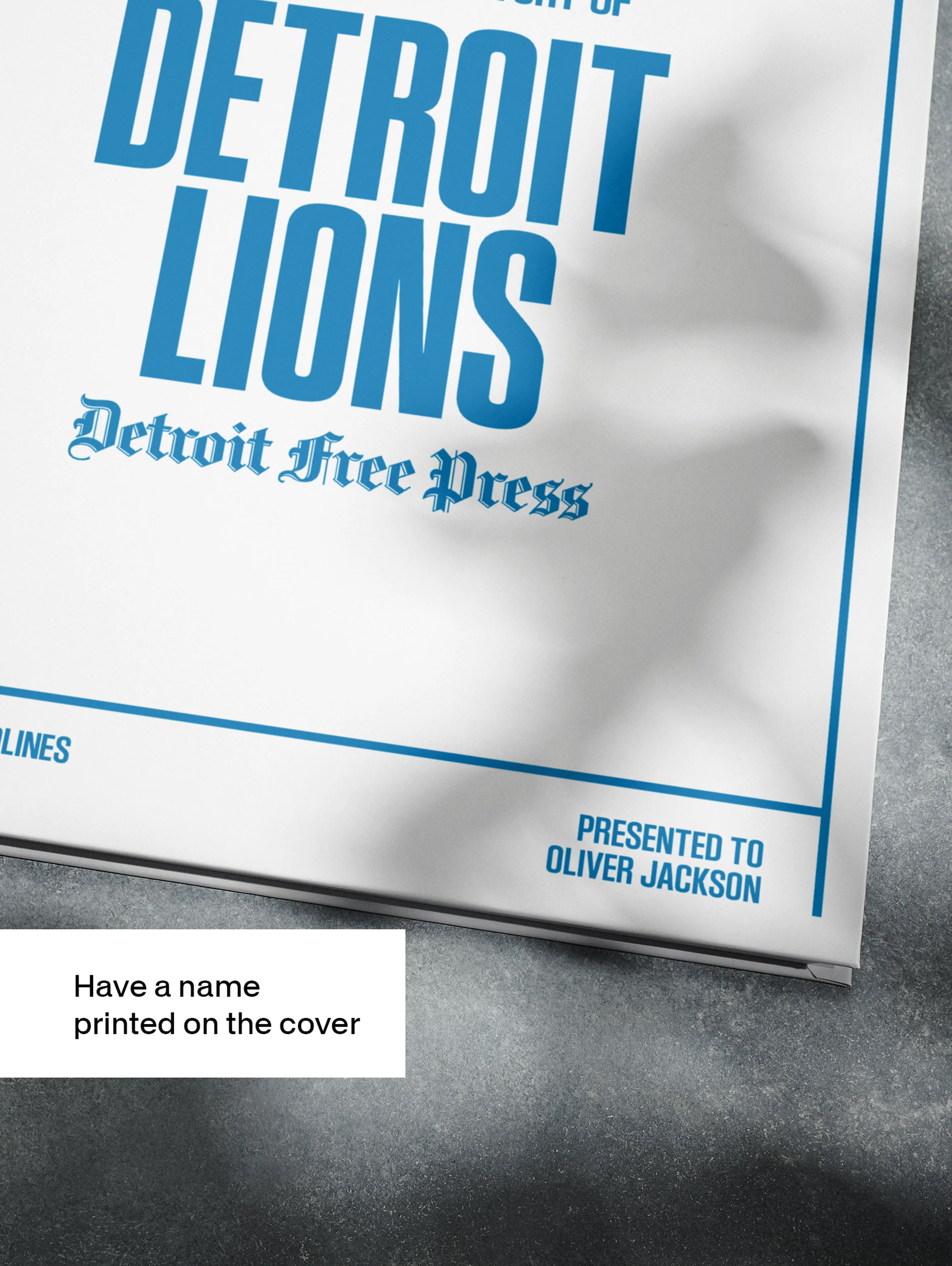 The Football History of Detroit Lions Detroit Free Press Edition - Image 6