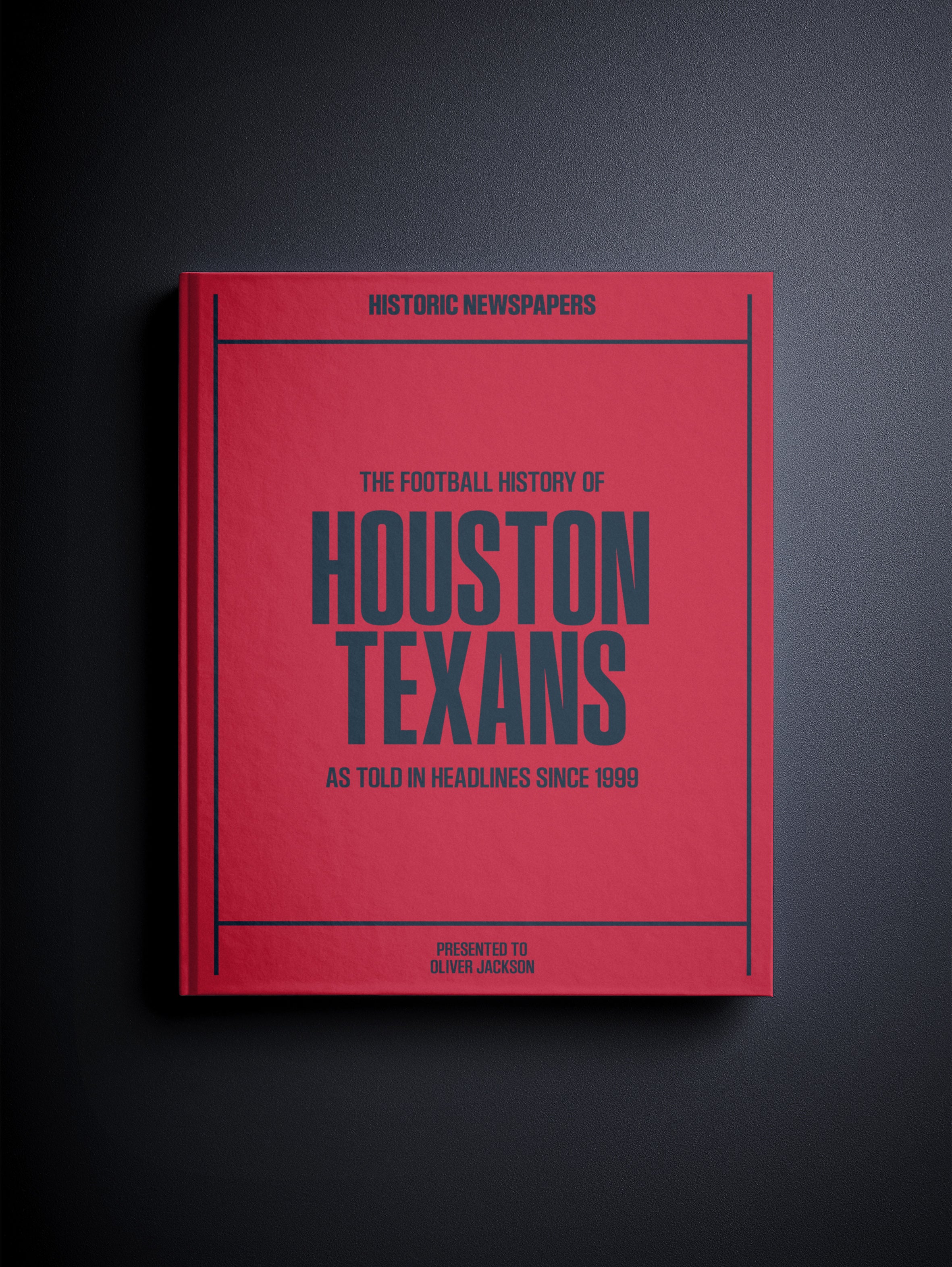 The Football History of Houston Texans Book - Image 2