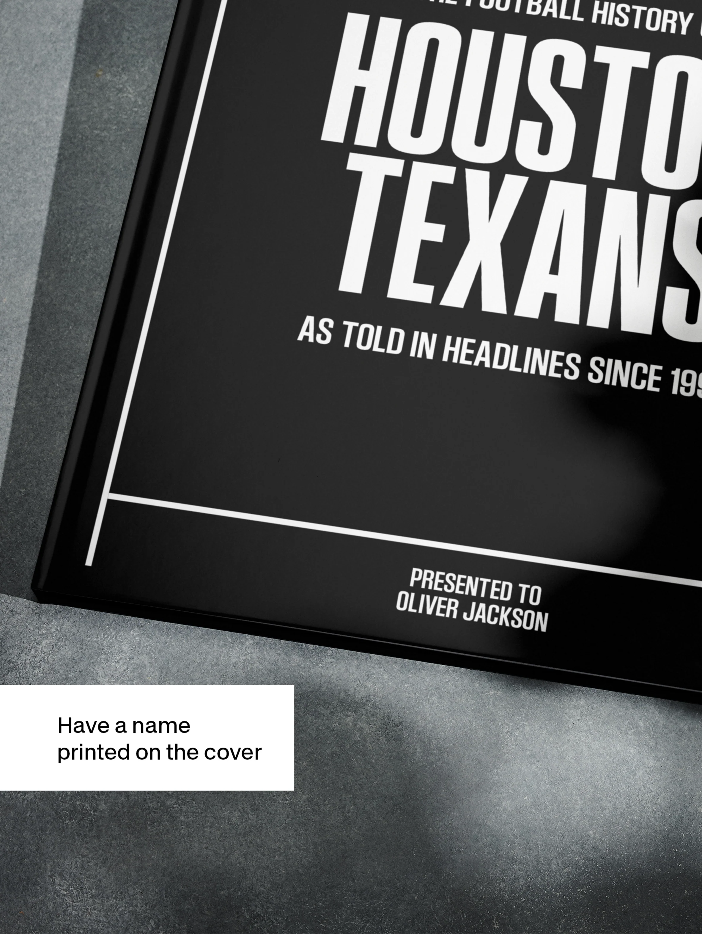 The Football History of Houston Texans Book - Image 3