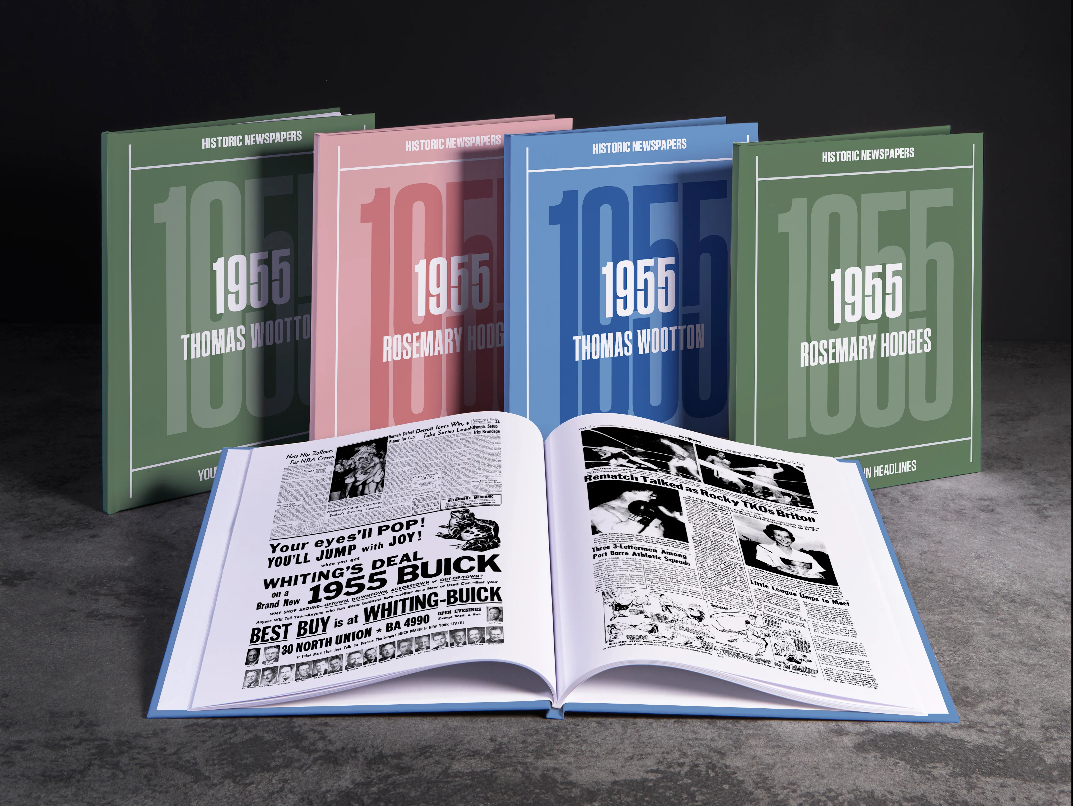 Your Year in Headlines 1955 US Edition - Image 2